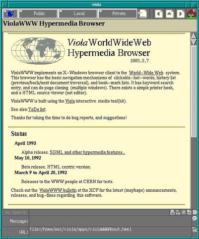 World Wide Web Launched to Public