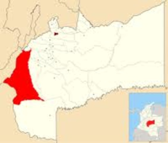 Ataque al municipio de La Uribe.