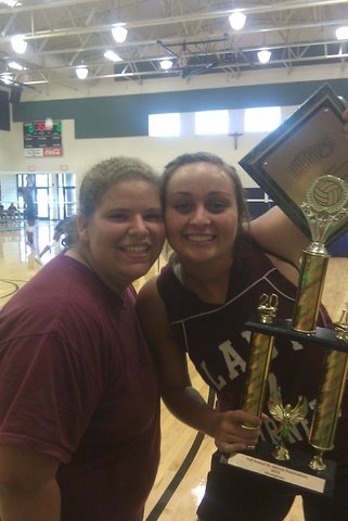 MVP at St. Patrick's Volleyball Tournament