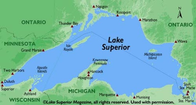 James Gatz left St. Olaf's and returned to Lake Superior