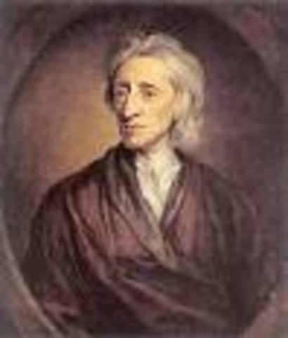 Locke writes his first draft of the Essay Concerning Human Understanding, in it are ideas on Natural Law; based partially on the writings of others