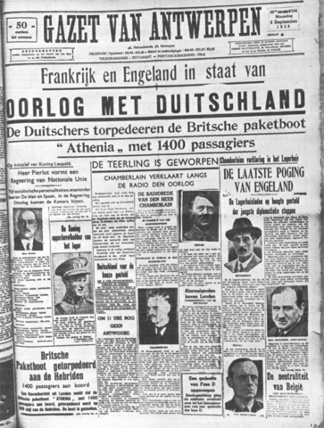 Hitler valt Polen aan