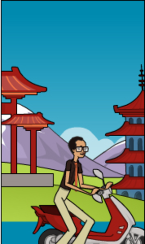 Lee lives in Xian, China