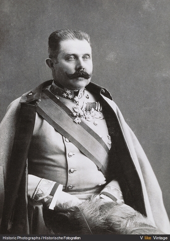Archduke Franz Ferdinand is killed