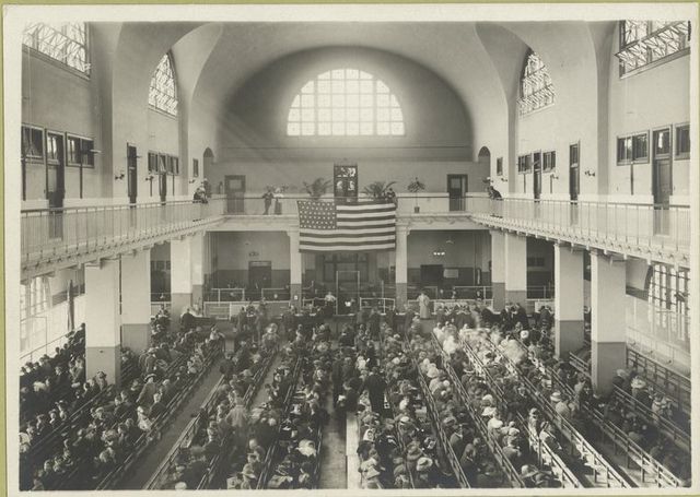 Ellis Island Immigration Reception Center Opens