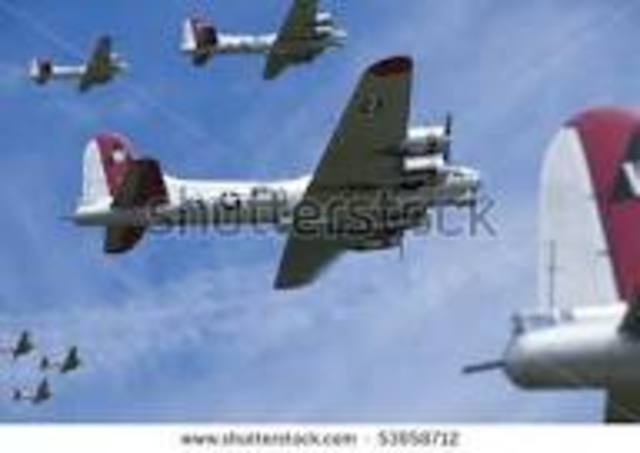 First Aeroplane raid