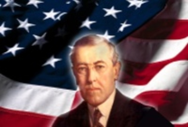 U.S. President Woodrow Wilson