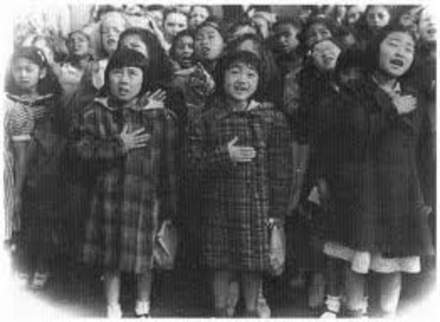 December 18 Korematsu v U.S.: the U.S. Supreme Court rules that one group of citizens may be singled out and expelled from their homes and imprisoned for several years without trial, based solely on their ancestry.