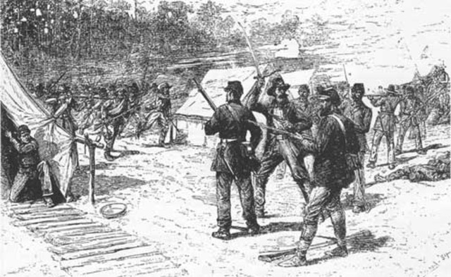 Confederate Surprise Attack