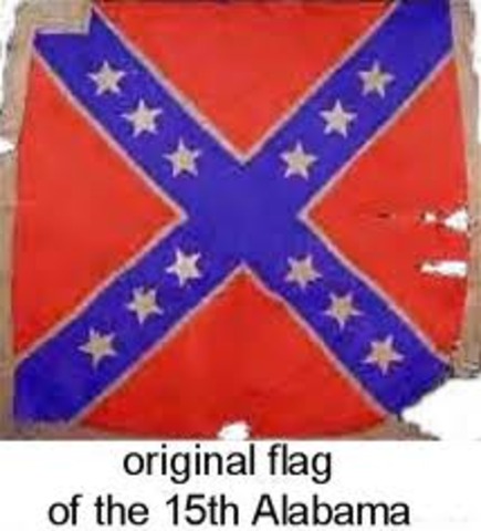 The 15th Regiment Alabama Infantry is Organized