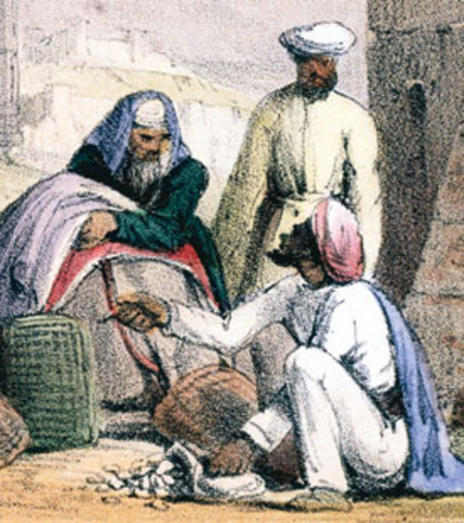 Muhammad starts to work