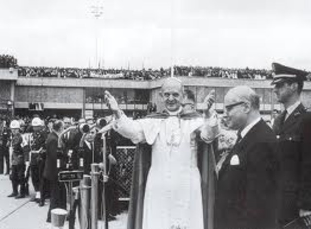 VISITA DEL PAPA PABLO VI