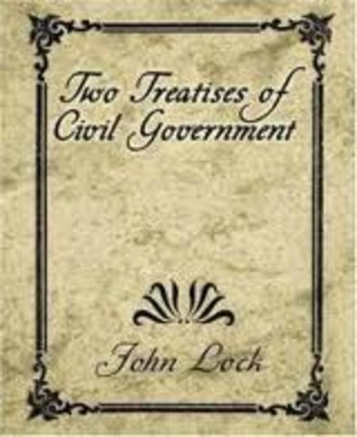 Two Treatises of Civil Government by John Locke is published.