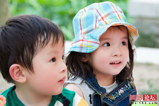 have two babies --- one girl and one boy