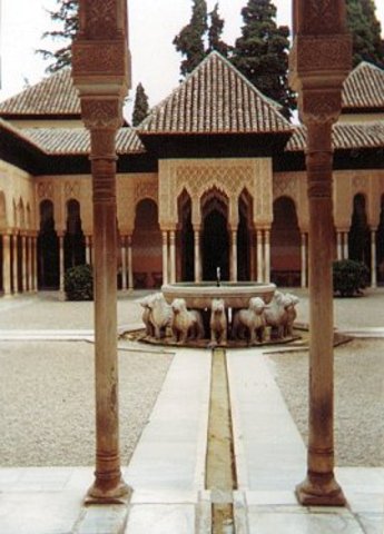 Palace of the Lions/Alhambra (Granada, Spain)