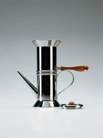 creacion de la cafetera napolitana