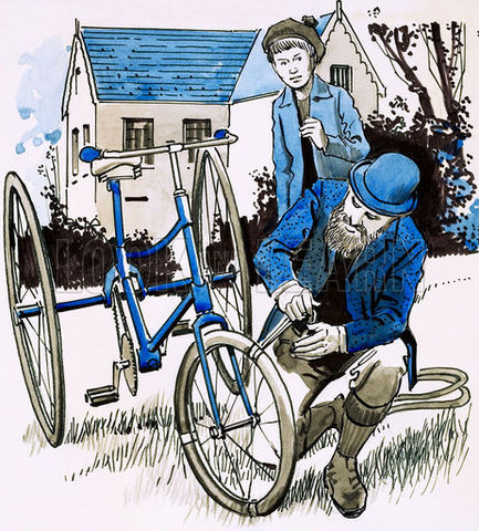 Invencion de los neumaticos