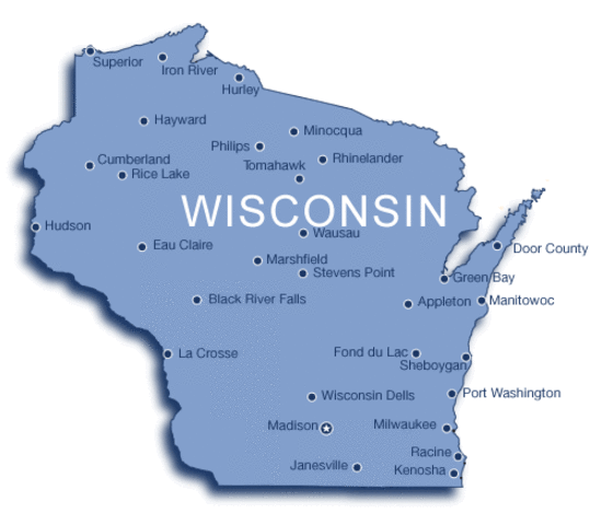 Me mudó a Wisconsin