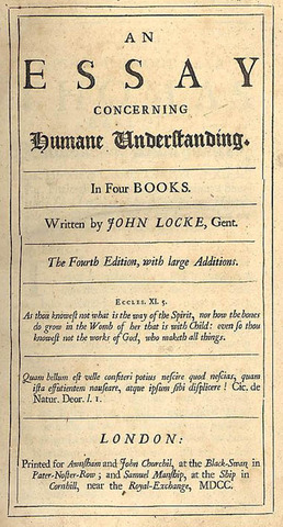 Locke's Esay was Published