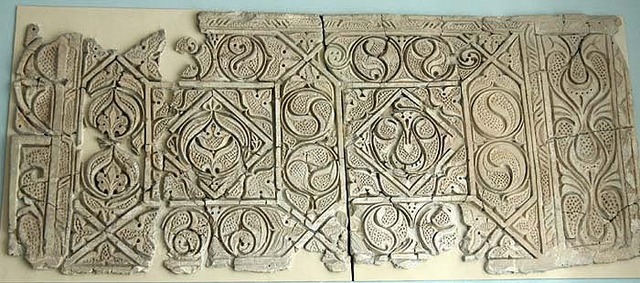 Abbasids' Stucco Wall Revetment