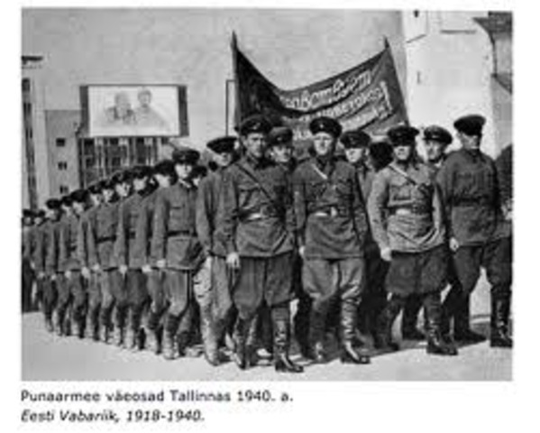 Eesti okupeeritake Punaarmee poolt