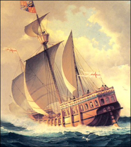John Cabot's ships left England