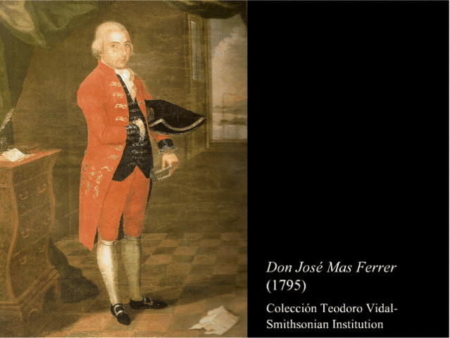 Don José Mas Ferrer- 1795