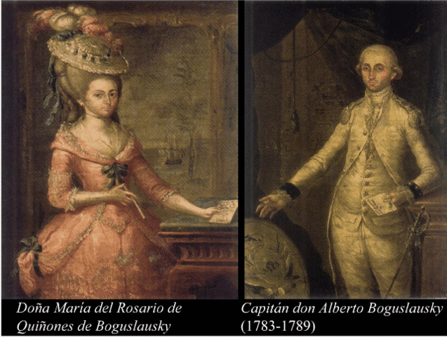 Doña María Del Rosario de Quiñones de Boguslausky-1783-1789