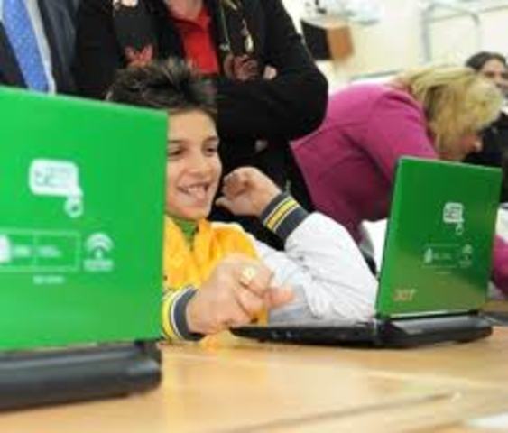 Portatiles en los colegios