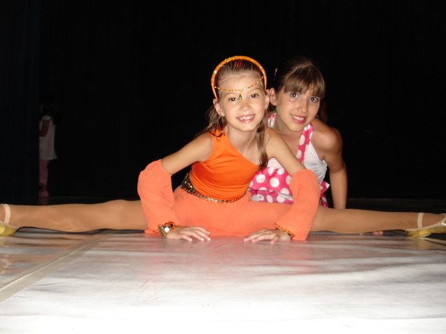 Minha primeira apresentação do Jazz (Camila)