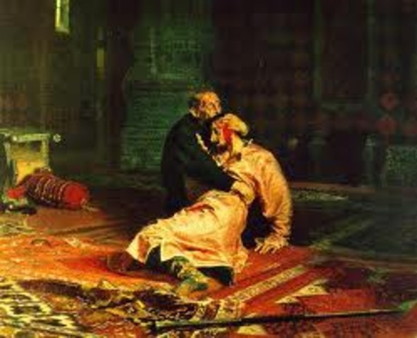 Ivan the Terrible kills his son