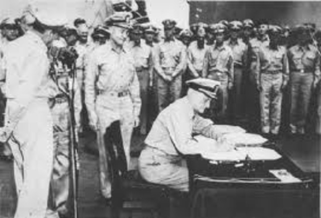 Peace at Last:  The Japanese Surrender.