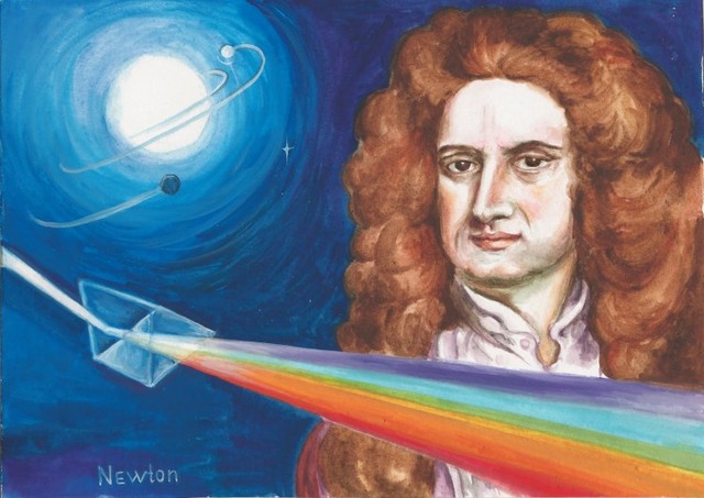 Locke meets Sir Isaac Newton and they become friends