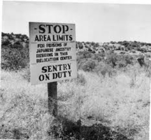 All WRA Internment camps are closed except for Tule Lake Center