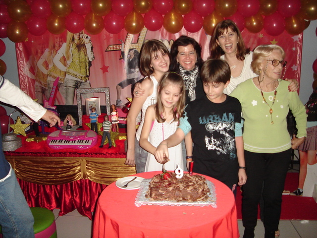 Meu aniversário de 9 anos (Camila)