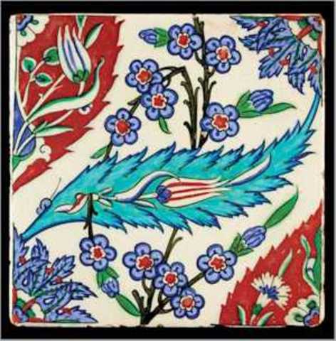 Iznik tile