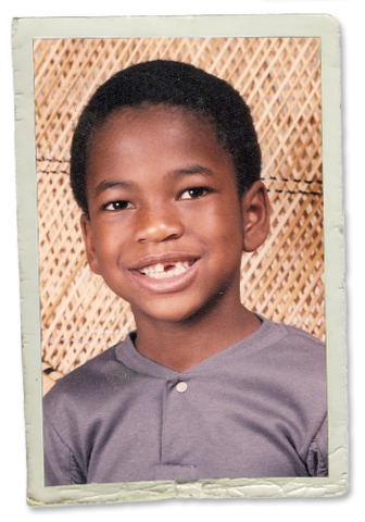 Ne Yo when he was achild