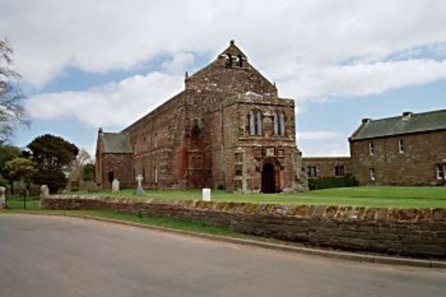 England at war with Scotland and Scotland's French allies