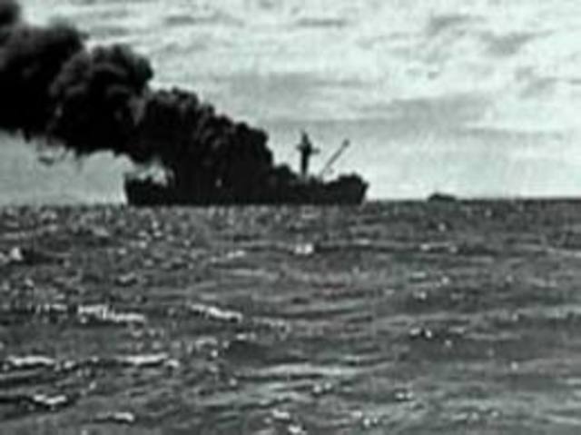U.S joins war allied effort in WW2 after declaing war on Japan