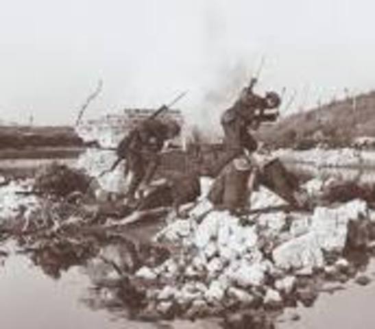 Hindenburg Line collapsed