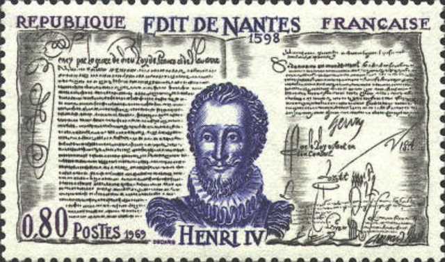 Edict of Nantes established