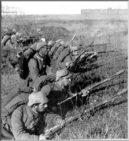 First Battle of the Marne halts German invasion in France.