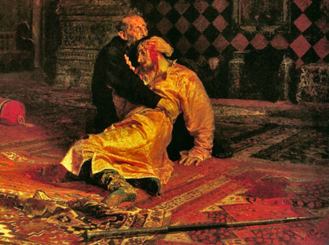 Ivan killed his oldest son