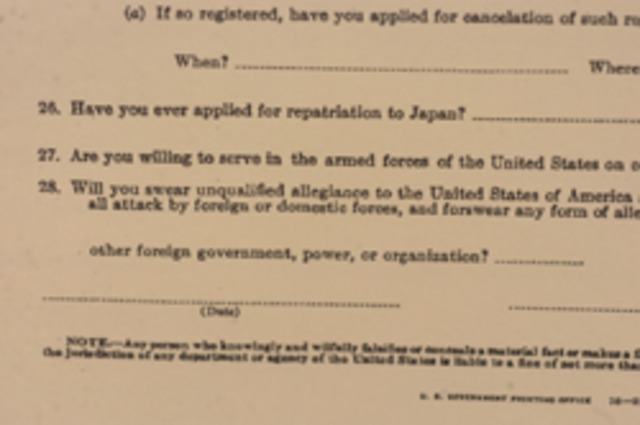 Judgement of Loyalty Separates Families