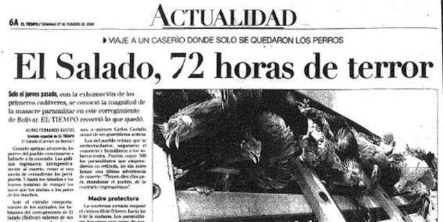 Masacre de El Salado.