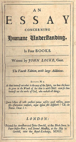 Locke writes his first draft of the Essay Concerning Human Understanding, in it are ideas on Natural Law; based partially on the writings of others