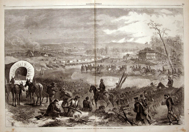 Sherman reaches the sea