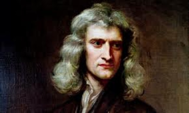 Sir Isaac Newton's new friendship.