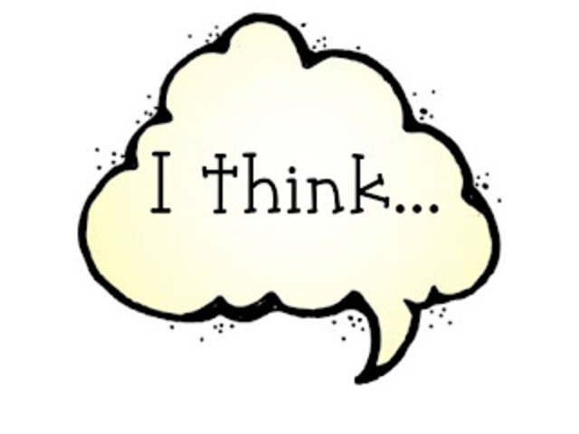 I think....
