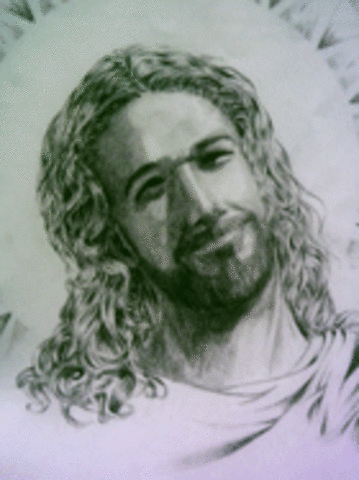 'Jesus Smiling At His Father' - Kalifornien